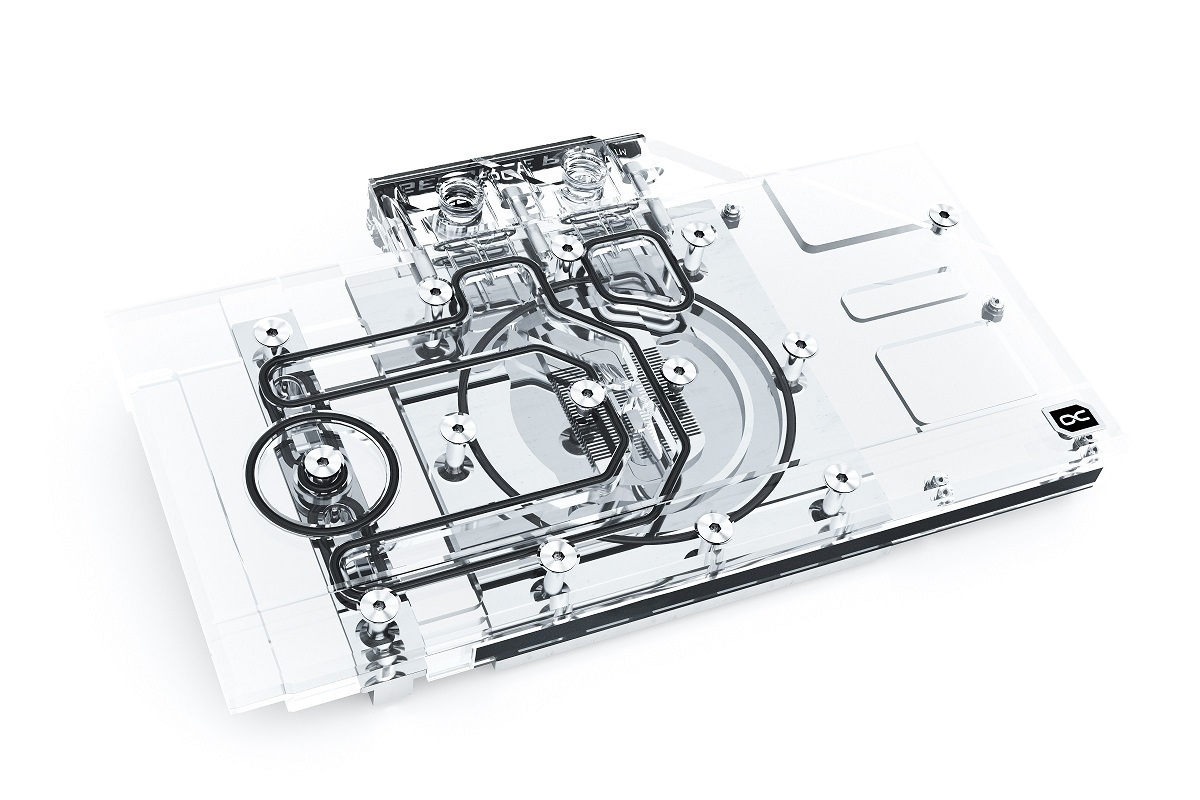 Alphacool Eisblock Aurora Acryl GPX-N RTX 3070 Ventus with Backplate