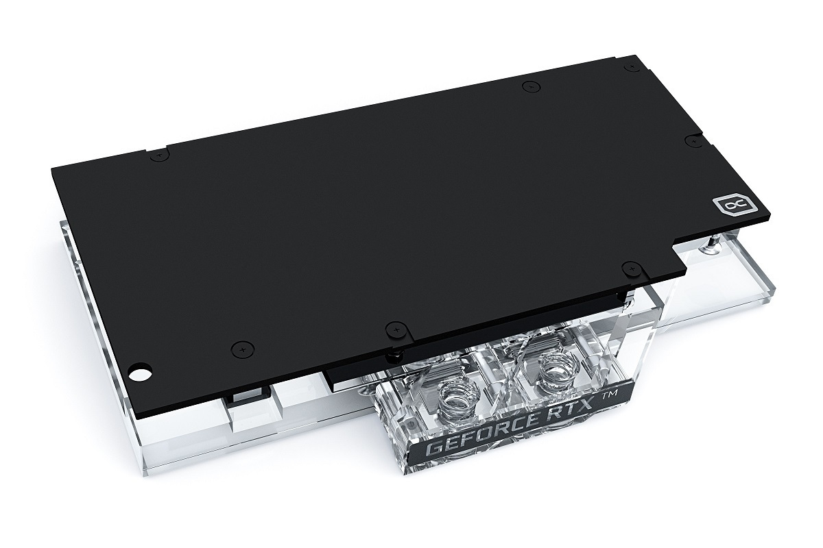 Alphacool Eisblock Aurora Acryl GPX-N RTX 3070 Ventus with Backplate