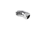 Miniatura zdjęcia: Alphacool Eiszapfen 13mm HardTube compression fitting 45° rotatable G1/4 - knurled - chrome Miniatura zdjęcia: Alphacool Eiszapfen 13mm HardTube compression fitting 45° rotatable G1/4 - knurled - chrome