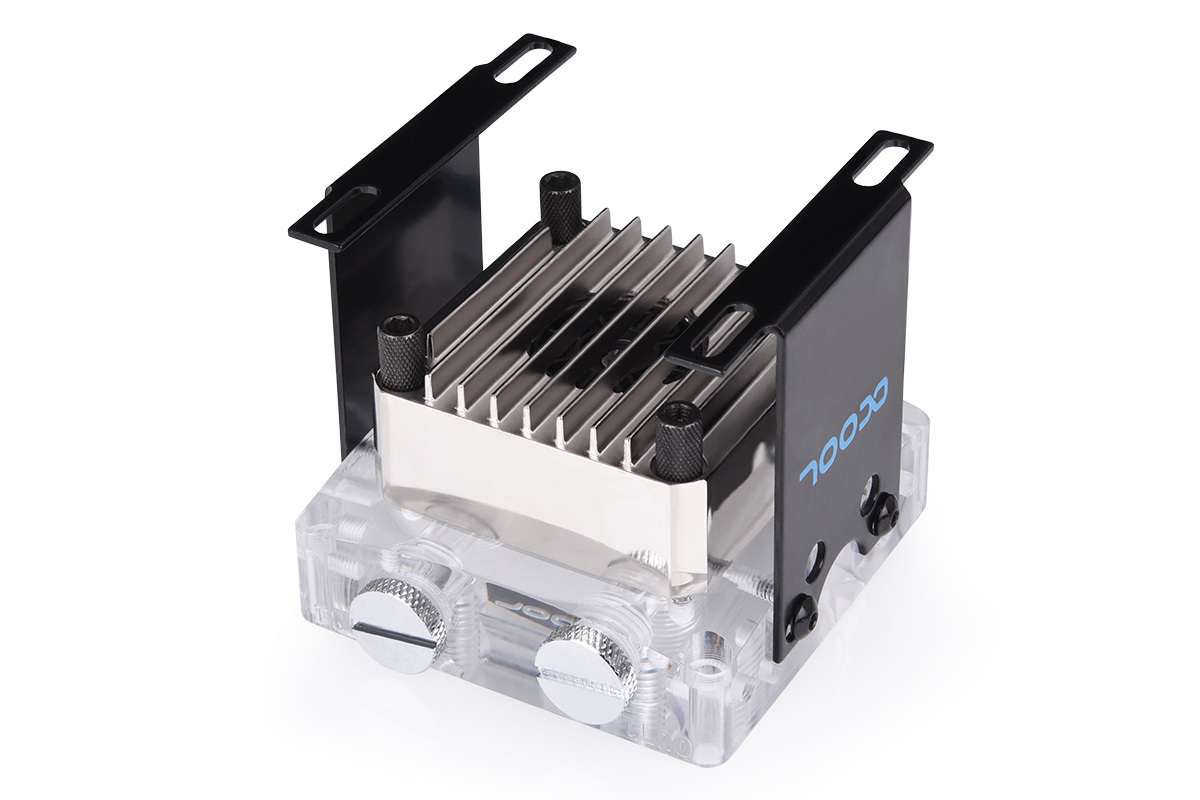 Alphacool Laing DDC310 - Complete Edition Eisdecke - plata/Acryl