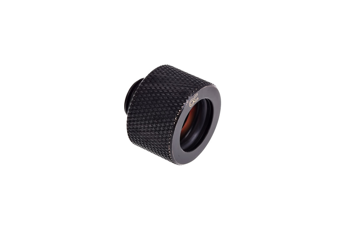 Złączka prosta Alphacool HT 16mm HardTube G1/4 - Deep Black (6 szt.)