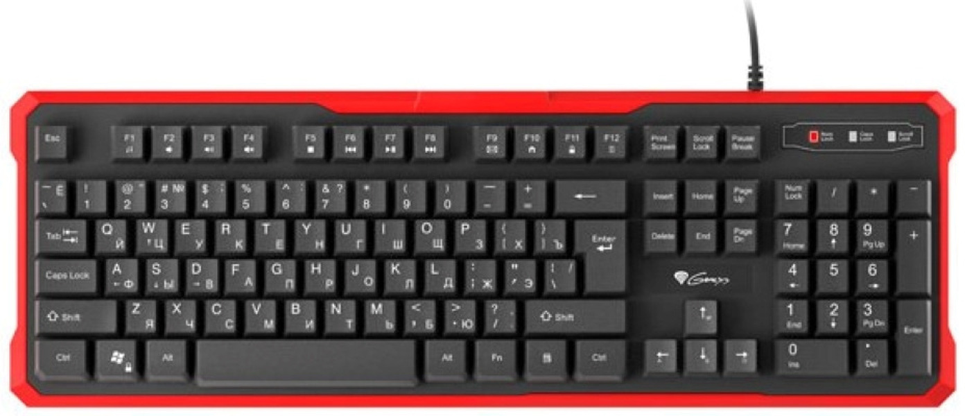 Zdjęcie produktu: Klawiatura Genesis Rhod 110 układ RU (NKG-0975) Zdjęcie produktu: Klawiatura Genesis Rhod 110 układ RU (NKG-0975)
