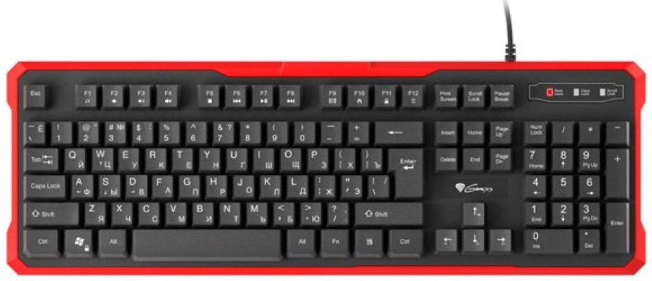 Klawiatura Genesis Rhod 110 układ RU (NKG-0975) Klawiatura Genesis Rhod 110 układ RU (NKG-0975)
