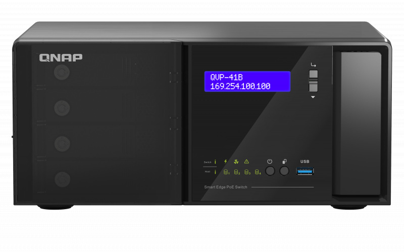 Serwer NVR QNAP QVP-41B-8G-P