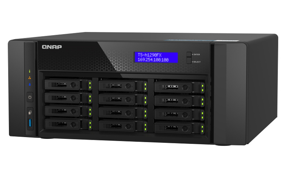 Zdjęcie produktu: Serwer plików QNAP TS-h1290FX-7232P-64G 12-bay; 64GB Zdjęcie produktu: Serwer plików QNAP TS-h1290FX-7232P-64G 12-bay; 64GB