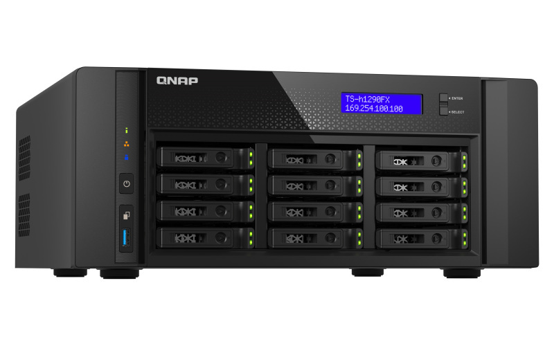 Serwer plików QNAP TS-h1290FX-7232P-64G 12-bay; 64GB Serwer plików QNAP TS-h1290FX-7232P-64G 12-bay; 64GB