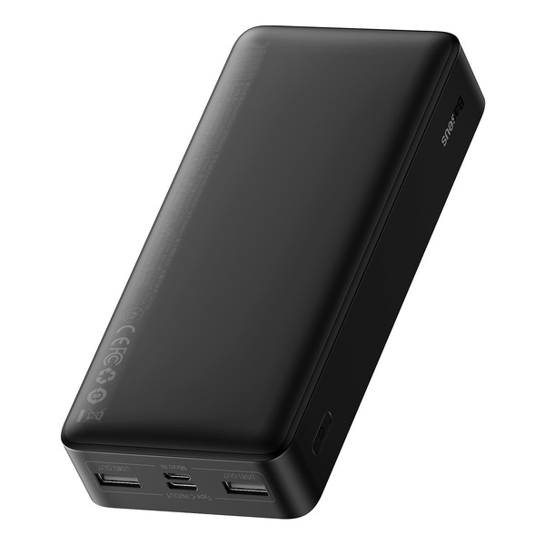 Zdjęcie produktu: Powerbank Baseus Bipow 20000mAh, 2xUSB, USB TYP-C, 15W - czarny (PPDML-J01) Zdjęcie produktu: Powerbank Baseus Bipow 20000mAh, 2xUSB, USB TYP-C, 15W - czarny (PPDML-J01)