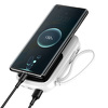 Miniatura zdjęcia: Powerbank Baseus Qpow z kablem Lightning, 20000mAh, IP, USB, USB TYP-C, 20W - biały (PPQD-H02)