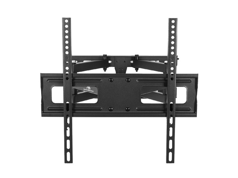 Zdjęcie produktu: Uchwyt do telewizora lub monitora Maclean, uniwersalny, max. VESA 400x400, 26-55", do 30kg, czarny, (MC-760)