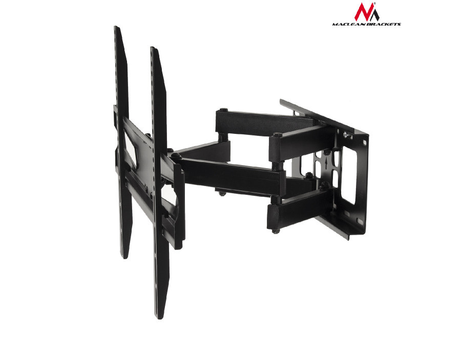 Uchwyt do telewizora Maclean, max. VESA 600x400, 37-70", do 45kg, uniwersalny, czarny, (MC-723B)