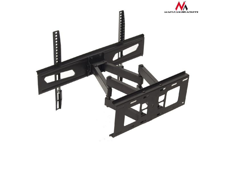 Zdjęcie produktu: Uchwyt do telewizora Maclean, max. VESA 600x400, 37-70", do 45kg, uniwersalny, czarny, (MC-723B)