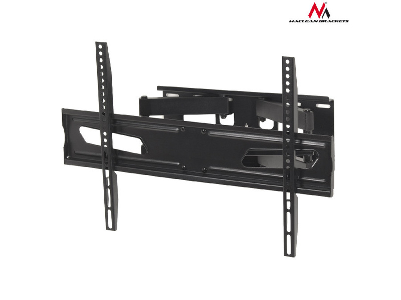 Zdjęcie produktu: Uchwyt do telewizora Maclean, max. VESA 600x400, 37-70", do 45kg, uniwersalny, czarny, (MC-723B)