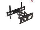 Miniatura zdjęcia: Uchwyt do telewizora Maclean, max. VESA 600x400, 37-70", do 45kg, uniwersalny, czarny, (MC-723B)