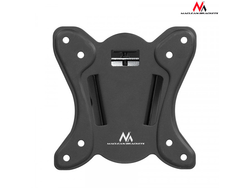 Zdjęcie produktu: Uchwyt do telewizora lub monitora Maclean, max. VESA 100x100, 13-27", do 20kg, czarny (MC-670)