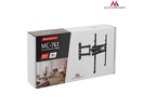 Miniatura zdjęcia: Uchwyt do telewizora lub monitora Maclean, uniwersalny, max. VESA 400x400, 26-55", do 30kg, czarny, (MC-761)