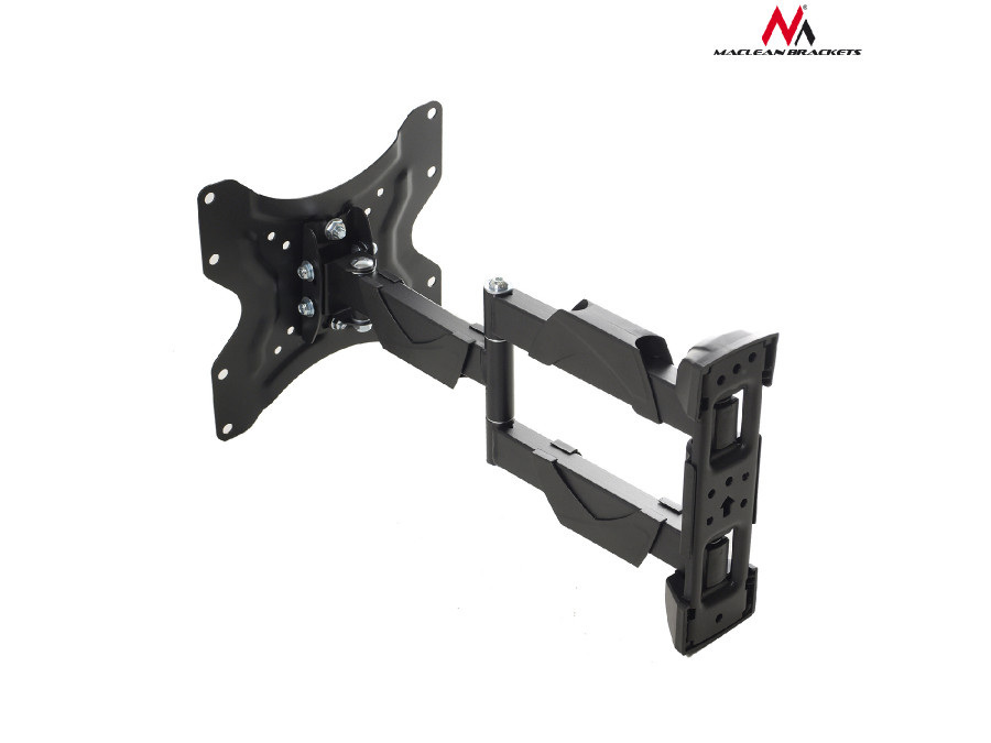 Uchwyt do telewizora lub monitora Maclean, max. VESA 200x200, 13-42", do 30kg, czarny, (MC-742) Uchwyt do telewizora lub monitora Maclean, max. VESA 200x200, 13-42", do 30kg, czarny, (MC-742)