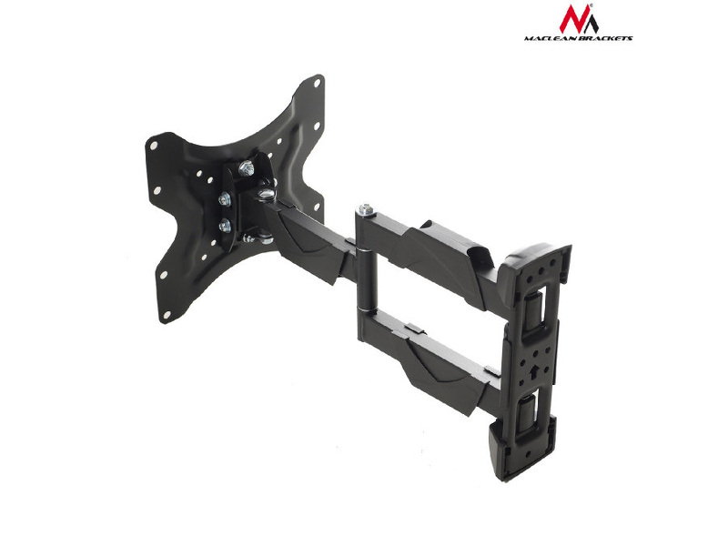 Zdjęcie produktu: Uchwyt do telewizora lub monitora Maclean, max. VESA 200x200, 13-42", do 30kg, czarny, (MC-742) Zdjęcie produktu: Uchwyt do telewizora lub monitora Maclean, max. VESA 200x200, 13-42", do 30kg, czarny, (MC-742)