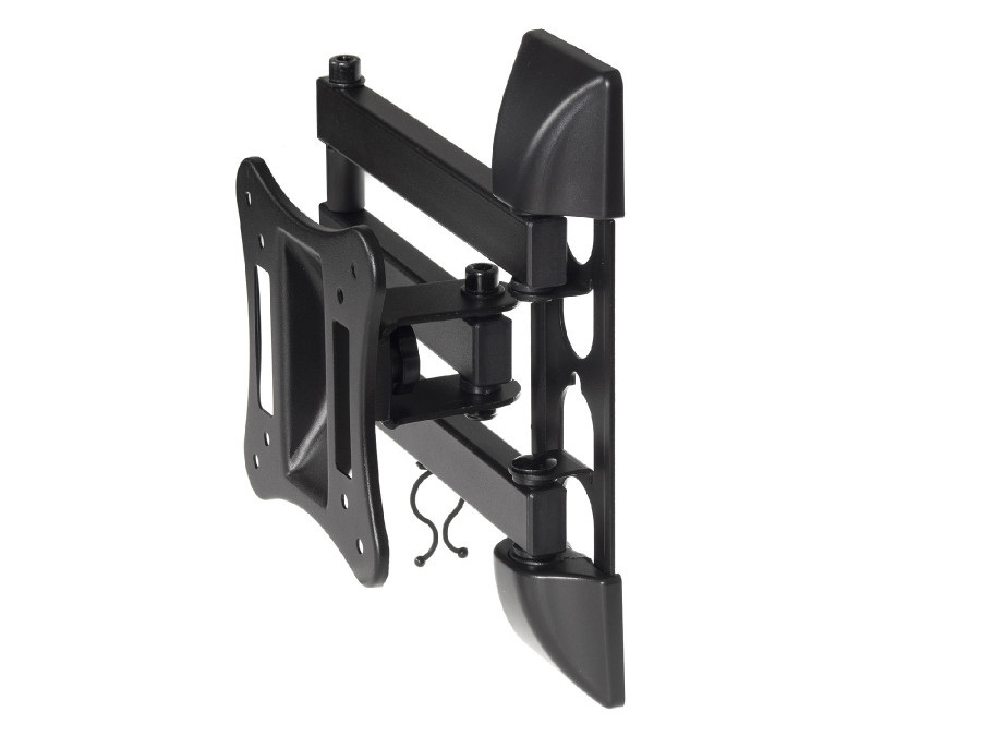 Uchwyt do telewizora lub monitora Maclean, uniwersalny, max. VESA 100x100, 13-27", do 15 kg, czarny, (MC-719)