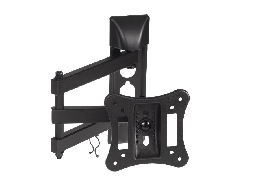 Uchwyt do telewizora lub monitora Maclean, uniwersalny, max. VESA 100x100, 13-27", do 15 kg, czarny, (MC-719)