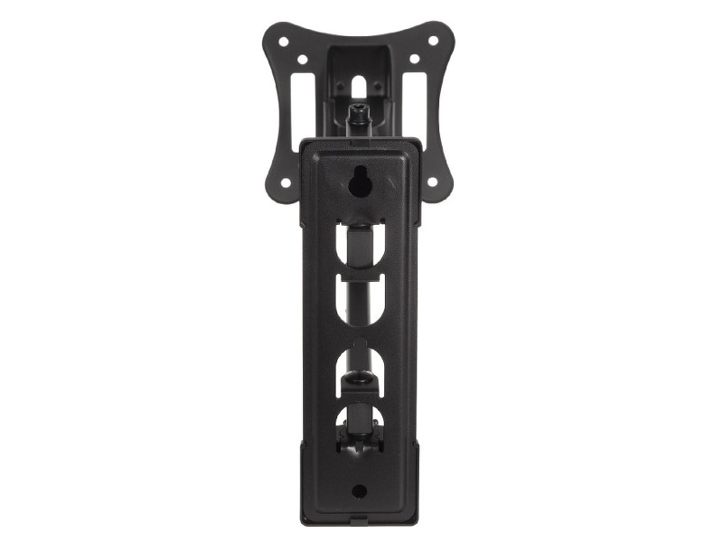 Zdjęcie produktu: Uchwyt do telewizora lub monitora Maclean, uniwersalny, max. VESA 100x100, 13-27", do 15 kg, czarny, (MC-719)