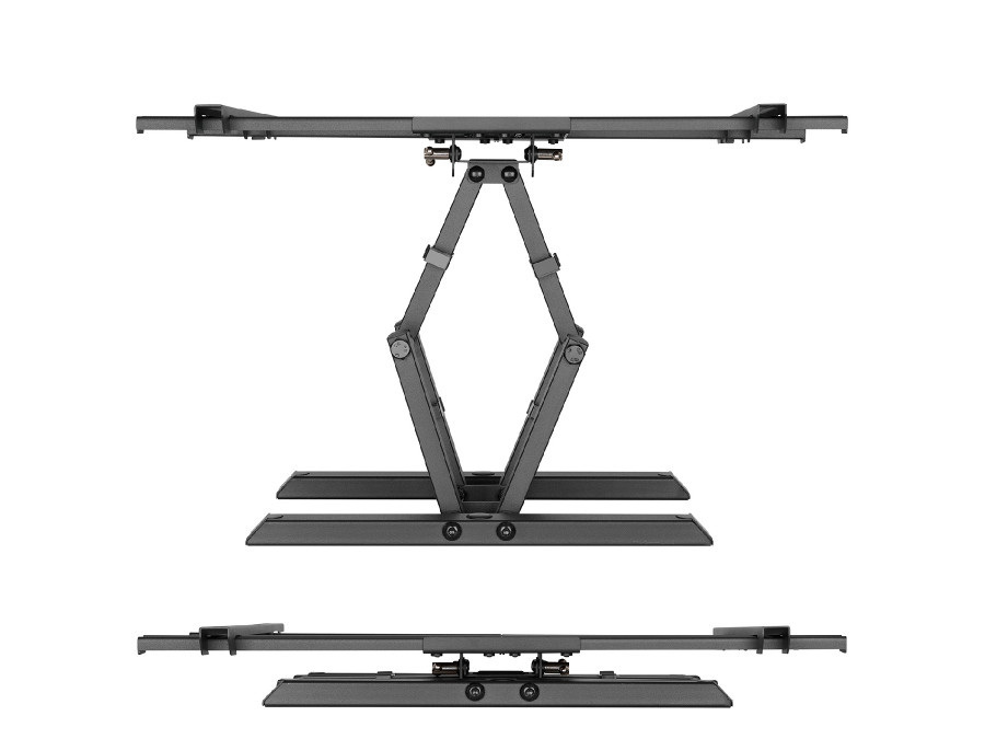 Uchwyt do telewizora Maclean, max. VESA 600x400, 37-80", do 60kg, czarny (MC-881)