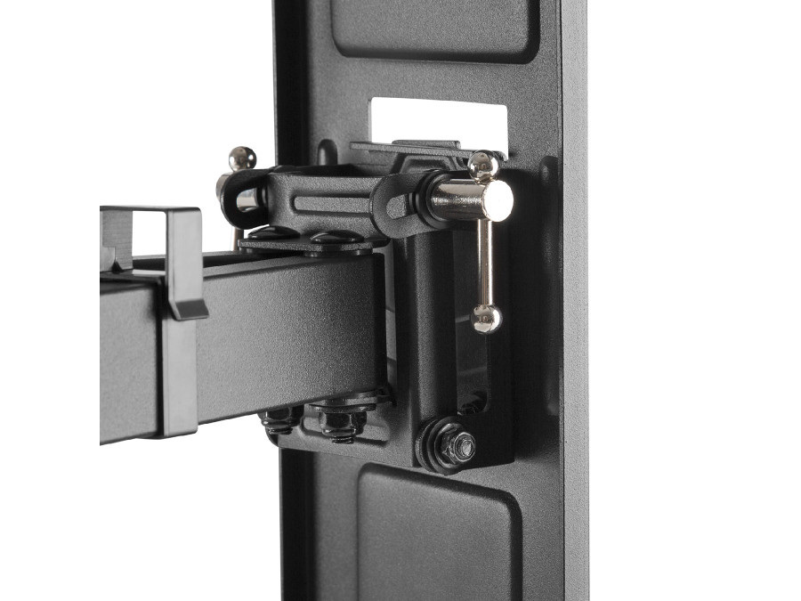 Uchwyt do telewizora Maclean, max. VESA 600x400, 37-80", do 60kg, czarny (MC-881)