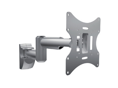 Miniatura produktu: Uchwyt do telewizora lub monitora Maclean, uniwersalny, max. VESA 200x200, 23-42", do 30 kg, srebrny (MC-503A S)