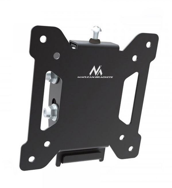 Zdjęcie produktu: Uchwyt do telewizora Maclean, max. VESA 100x100, 13-27", do 20kg, czarny, (MC-596)