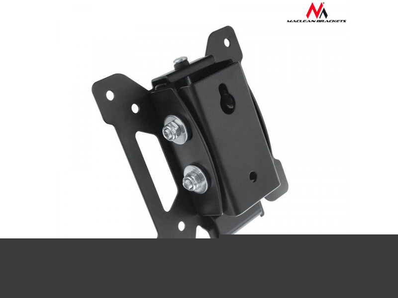 Zdjęcie produktu: Uchwyt do telewizora Maclean, max. VESA 100x100, 13-27", do 20kg, czarny, (MC-596)