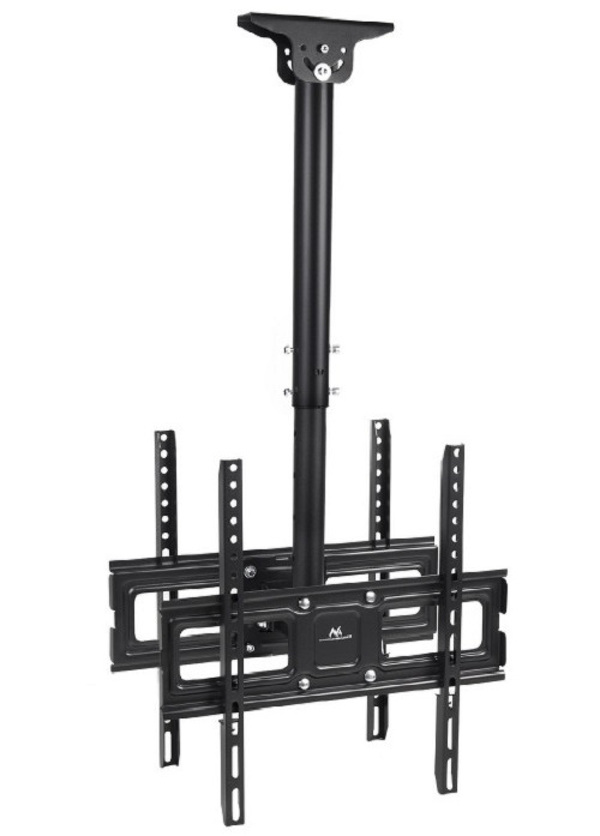 Zdjęcie produktu: Uchwyt sufitowy do telewizorów - podwójny Maclean, max. VESA 400x400, 32"-50", odległość od sufitu 717-1017mm, do 35kg, (MC-944)