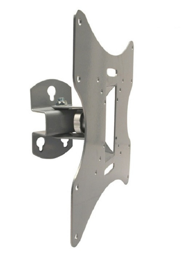 Zdjęcie produktu: Uchwyt do telewizora lub monitora Maclean, uniwersalny, max. VESA 200x200, 23-42", do 30kg, srebrny, (MC-501A S)