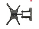 Miniatura zdjęcia: Uchwyt do telewizora lub monitora Maclean, uniwersalny, max. VESA 400x400, 23-55", do 30kg, Czarny, (MC-701)