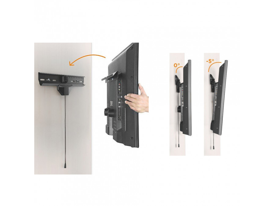 Uchwyt do telewizora Maclean, max. VESA 600x400, 37"-80", do 50kg, Kompatybilny z telewizorami LG OLED (MC-878) Uchwyt do telewizora Maclean, max. VESA 600x400, 37"-80", do 50kg, Kompatybilny z telewizorami LG OLED (MC-878)