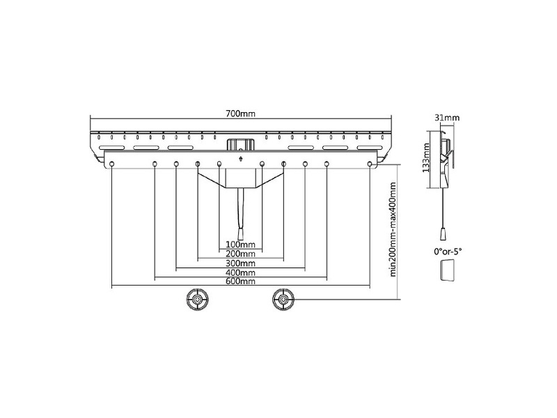 Zdjęcie produktu: Uchwyt do telewizora Maclean, max. VESA 600x400, 37"-80", do 50kg, Kompatybilny z telewizorami LG OLED (MC-878) Zdjęcie produktu: Uchwyt do telewizora Maclean, max. VESA 600x400, 37"-80", do 50kg, Kompatybilny z telewizorami LG OLED (MC-878)