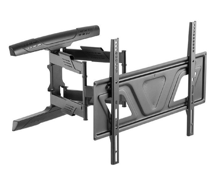 Zdjęcie produktu: Uchwyt do telewizora Maclean, max. VESA 600x400, płaski, odległość od ściany 41-475mm, 37-80", do 45kg, czarny, (MC-832) Zdjęcie produktu: Uchwyt do telewizora Maclean, max. VESA 600x400, płaski, odległość od ściany 41-475mm, 37-80", do 45kg, czarny, (MC-832)