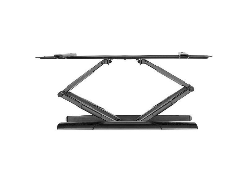 Zdjęcie produktu: Uchwyt do telewizora Maclean, max. VESA 600x400, płaski, odległość od ściany 41-475mm, 37-80", do 45kg, czarny, (MC-832) Zdjęcie produktu: Uchwyt do telewizora Maclean, max. VESA 600x400, płaski, odległość od ściany 41-475mm, 37-80", do 45kg, czarny, (MC-832)