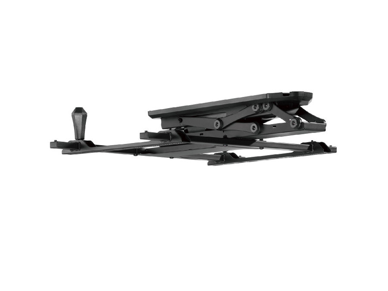 Zdjęcie produktu: Uchwyt do telewizora Maclean, max. VESA 600x411, do pochyłych ścian, pilot, 32"-70", do 35kg, elektryczny sufitowy (MC-880)