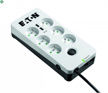 Miniatura produktu: Eaton Protection Box 6x FR Tel@ USB Miniatura produktu: Eaton Protection Box 6x FR Tel@ USB