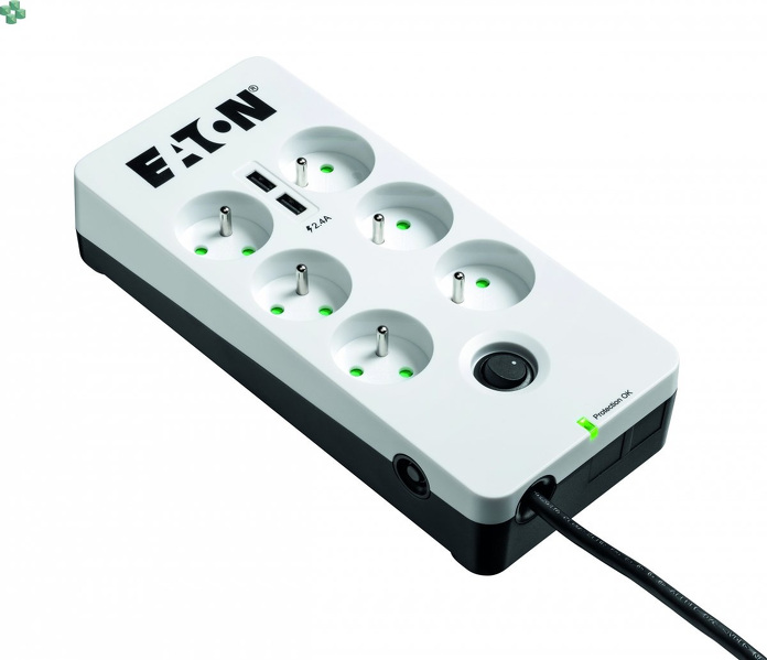 Zdjęcie produktu: Eaton Protection Box 6x FR USB Zdjęcie produktu: Eaton Protection Box 6x FR USB