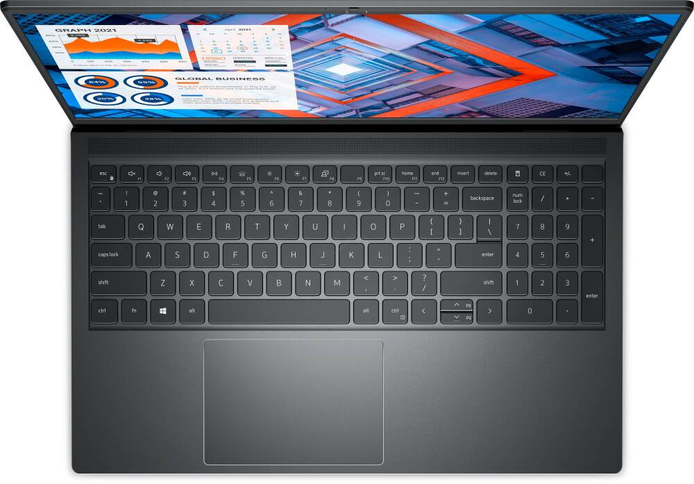 Laptop Dell Vostro V7510 15,6" i5-11400H 16GB 512GB-SSD RTX 3050-4GB Win11 Pro 3YBWOS