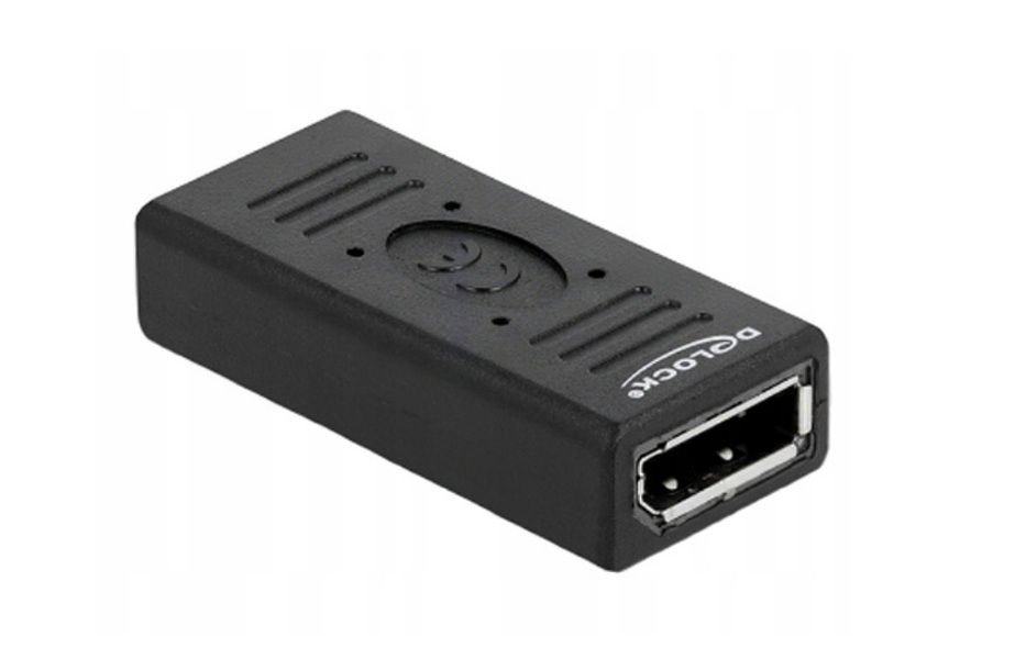 Zdjęcie produktu: Delock 66643 adapter beczka DISPLAYPORT(F) 1.2->DISPLAYPORT(F) 20 PIN Zdjęcie produktu: Delock 66643 adapter beczka DISPLAYPORT(F) 1.2->DISPLAYPORT(F) 20 PIN