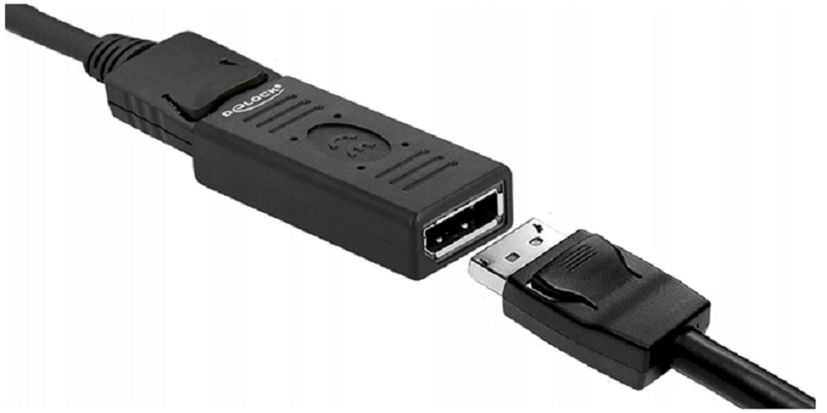 Zdjęcie produktu: Delock 66643 adapter beczka DISPLAYPORT(F) 1.2->DISPLAYPORT(F) 20 PIN Zdjęcie produktu: Delock 66643 adapter beczka DISPLAYPORT(F) 1.2->DISPLAYPORT(F) 20 PIN