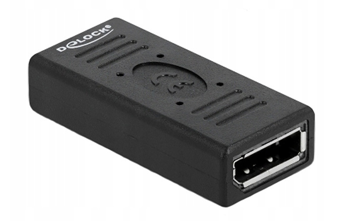 Delock 66643 adapter beczka DISPLAYPORT(F) 1.2->DISPLAYPORT(F) 20 PIN Delock 66643 adapter beczka DISPLAYPORT(F) 1.2->DISPLAYPORT(F) 20 PIN