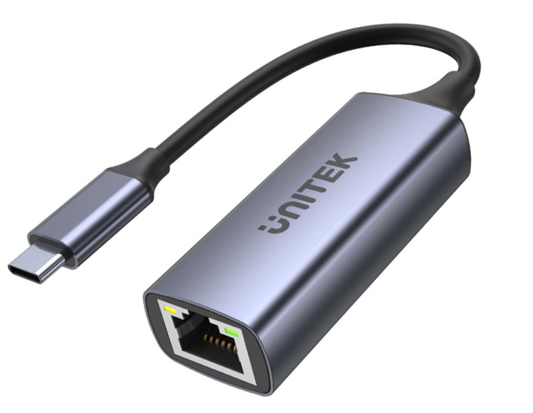 Zdjęcie produktu: Adapter USB TYP-C 3.1 GEN 1 to Ethernet 10/100/1000Mbps, PD 100W Unitek (U1323A) Zdjęcie produktu: Adapter USB TYP-C 3.1 GEN 1 to Ethernet 10/100/1000Mbps, PD 100W Unitek (U1323A)