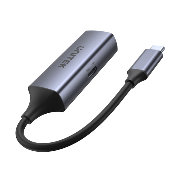 Zdjęcie produktu: Adapter USB TYP-C 3.1 GEN 1 to Ethernet 10/100/1000Mbps, PD 100W Unitek (U1323A) Zdjęcie produktu: Adapter USB TYP-C 3.1 GEN 1 to Ethernet 10/100/1000Mbps, PD 100W Unitek (U1323A)