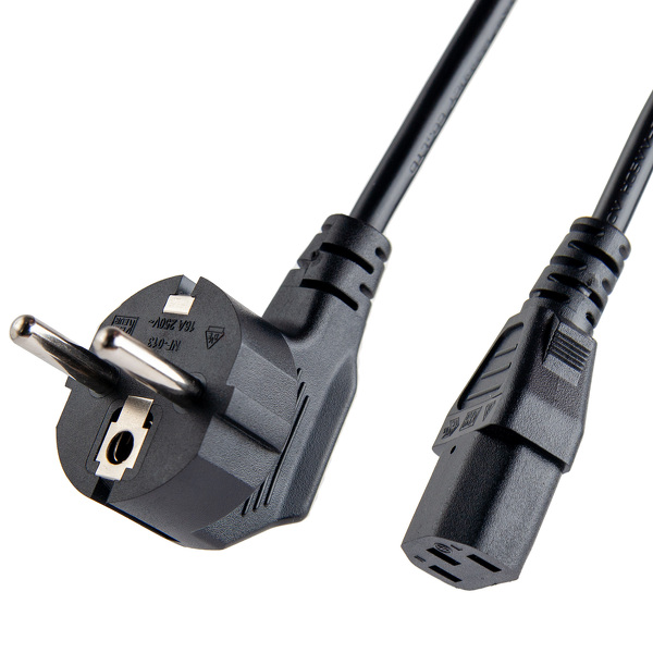 Zdjęcie produktu: Unitek Kabel zasilający do komputera/monitora 1,5m (PC116BK) Zdjęcie produktu: Unitek Kabel zasilający do komputera/monitora 1,5m (PC116BK)