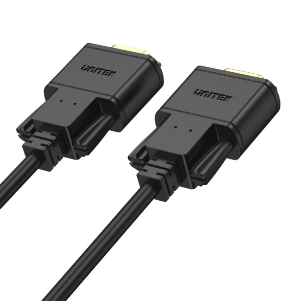 Zdjęcie produktu: Unitek przedłużacz szeregowy RS232 DB9 M-F 1,5 m (Y-C706ABK) Zdjęcie produktu: Unitek przedłużacz szeregowy RS232 DB9 M-F 1,5 m (Y-C706ABK)