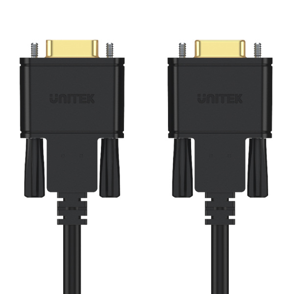 Zdjęcie produktu: Unitek przedłużacz szeregowy RS232 DB9 M-F 1,5 m (Y-C706ABK) Zdjęcie produktu: Unitek przedłużacz szeregowy RS232 DB9 M-F 1,5 m (Y-C706ABK)