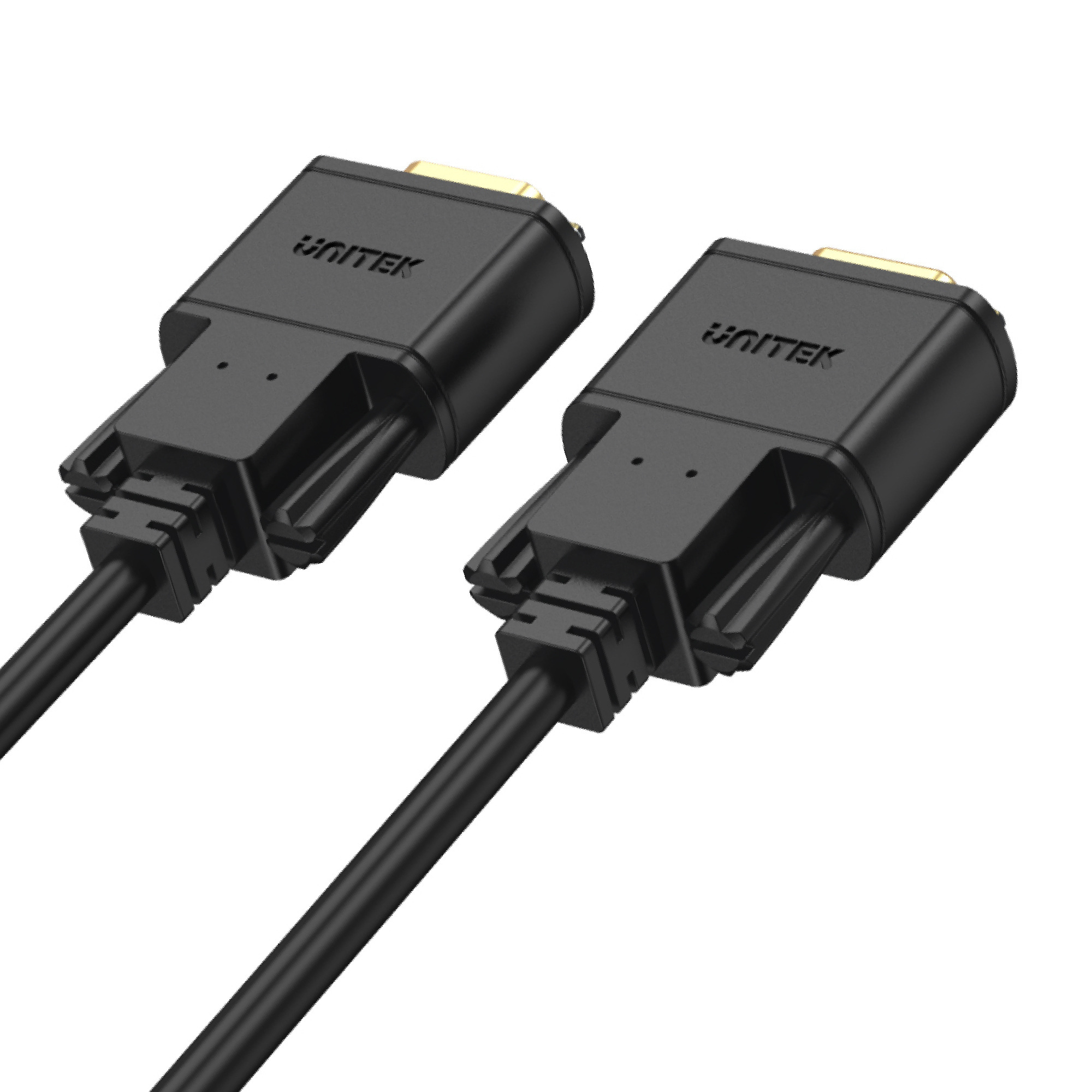 Unitek przedłużacz szeregowy RS232 DB9 M-F 1,5 m (Y-C706ABK) Unitek przedłużacz szeregowy RS232 DB9 M-F 1,5 m (Y-C706ABK)