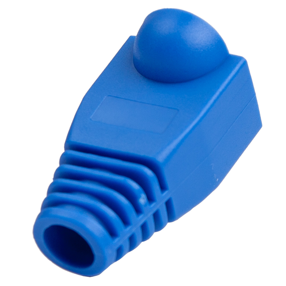 Osłona wtyku RJ45, 6 mm, 100 szt. niebieska Unitek (OT157BL)